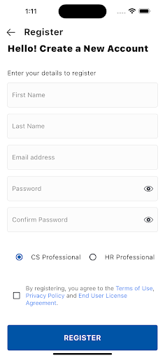 Ingenium App Screen 2