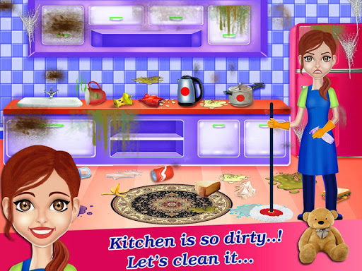 Android application Big House Cleaning Washing screenshort