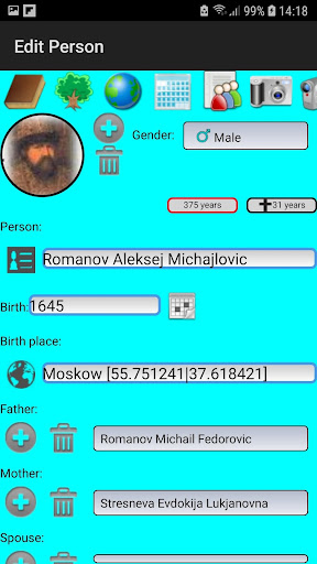 The Family Tree of Family Screen 2