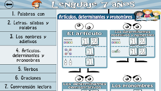 Lenguaje 7 años - Screenshot 1