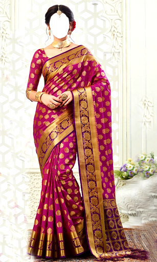 Women Pattu Saree Photo Maker Screen 3