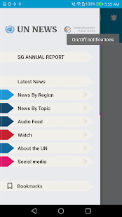 UN News Reader Screenshot