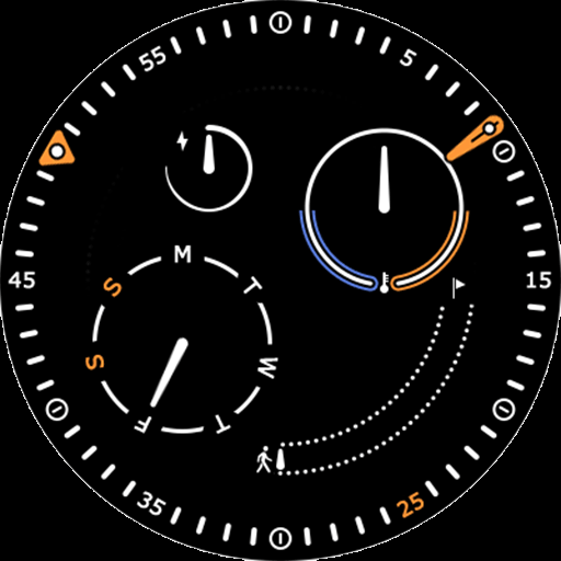 TicWatch Black Gent logo