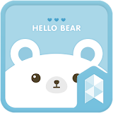 Hello love Bear theme icon