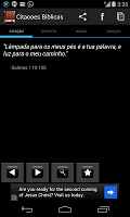 screenshot of Citações Biblicas