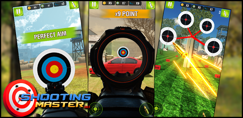Shooting Master World 3D - Offline Gun Fire Games