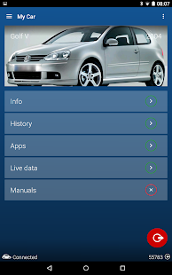 OBDeleven VAG car diagnostics Captura de pantalla