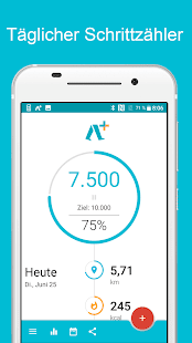 Schrittzähler - Accupedo+ स्क्रीनशॉट