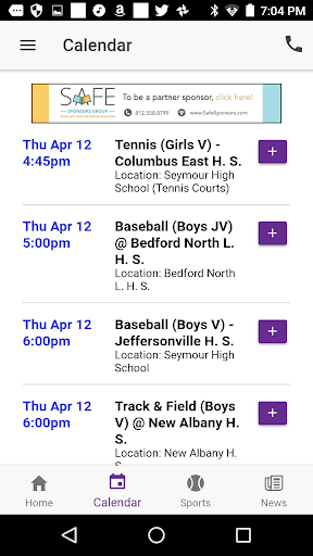 Seymour Athletics - Indiana
