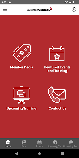 Android application Business Central NZ screenshort