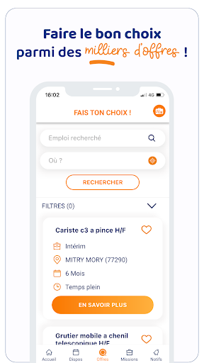 myPROMAN - Emploi et intérim Screen 2