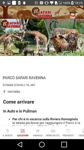 Parco Safari Ravenna Screen 3