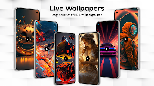 Android application Live Wallpaper Maker screenshort