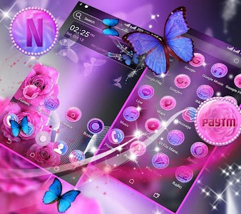 Pink Rose Launcher Theme Unknown