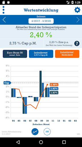 R+V-IndexInvest Screen 2