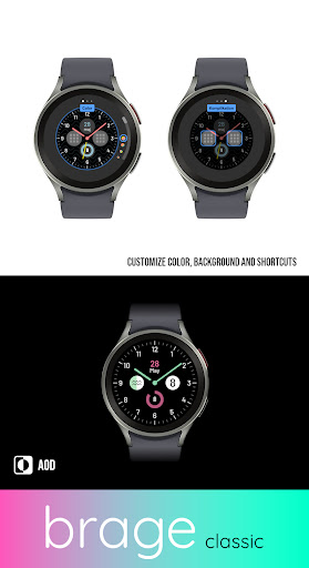 Brage Analog Watchface Screen 2