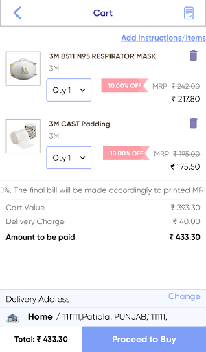 Med2Door - Online Medicine Delivery App