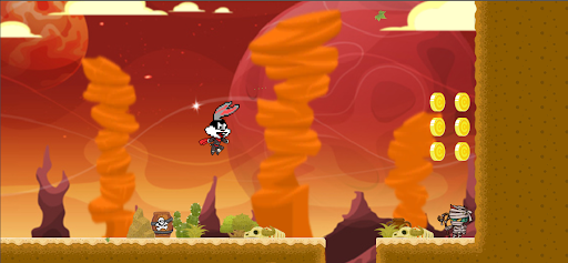 Looney Ninja Bunny Dash Run