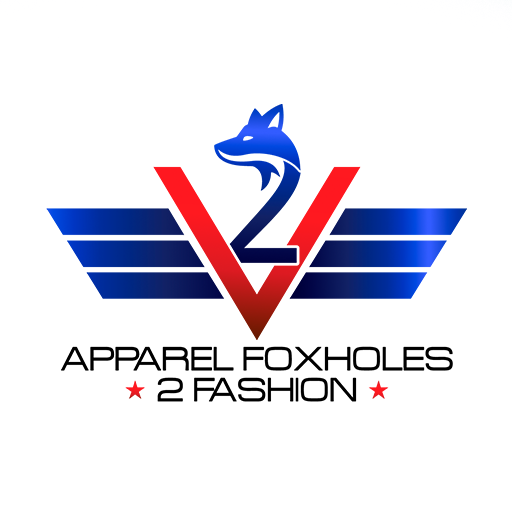 V2 Apparel Foxholes To Fashion logo