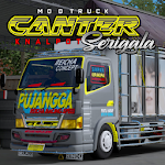 Cover Image of Tải xuống Mod Truck Canter Exhaust Wolf  APK