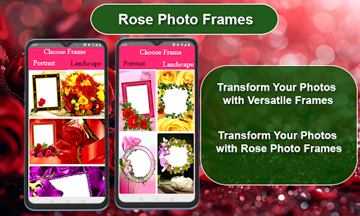 Rose Photo Frames: Pic Effects Screenshot 1 - AppWisp.com