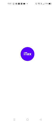 Android application iTax screenshort