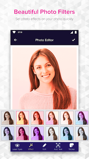 Laser Eye Photo Maker Screen 3