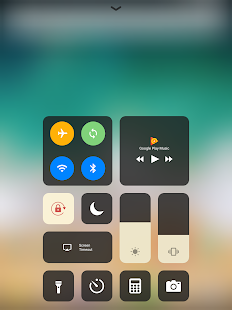 Control Center iOS 15 Captura de pantalla