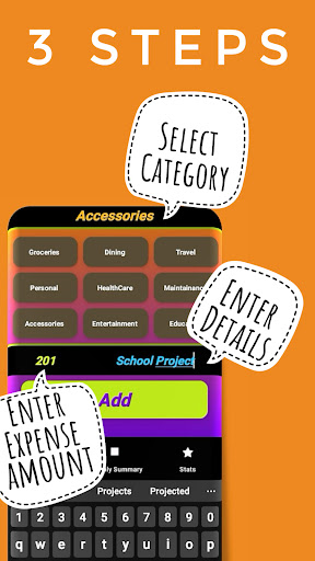 FrugalFox Expense Tracker Screen 2