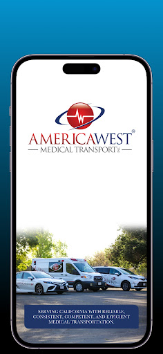 Android application America West Medical Transport screenshort