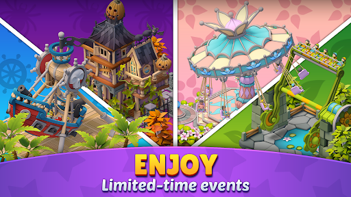 Roller Coaster Life Theme Park 1.0.1 APK (MOD, Unlimited Gold) free