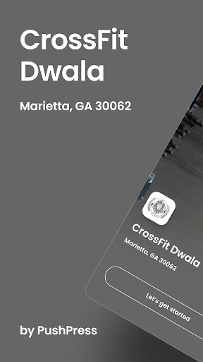 Android application CrossFit Dwala screenshort