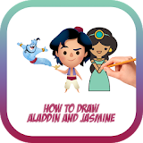 How To Draw aladdin icon