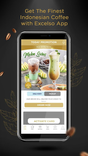 Android application EXCELSO screenshort