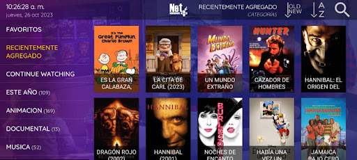 Netplus IPTV Screen 2