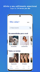 Captura de Pantalla 1 Conversa Comigo - Terapia 24h android