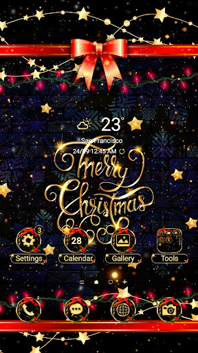 Android application Christmas with Star- Wallpaper screenshort