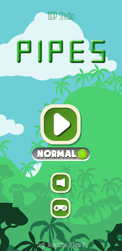 Android application Green Pipes screenshort