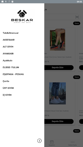 Android application BESKAR screenshort