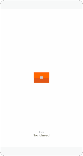 Android application Socialneed screenshort
