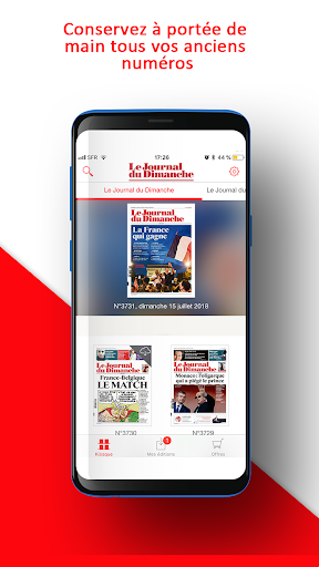 Lancienne app Le JDD Screen 2