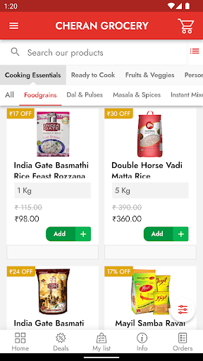 CHERAN GROCERY Screen 2