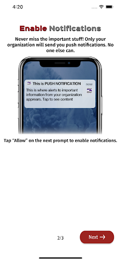 SEIU 284 Screen 2