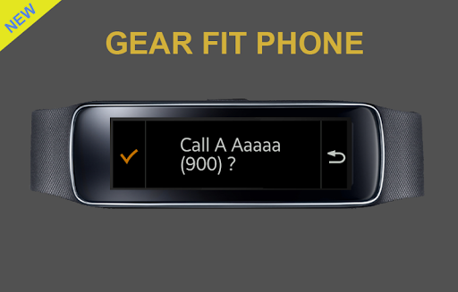 Android application Gear Fit Phone screenshort