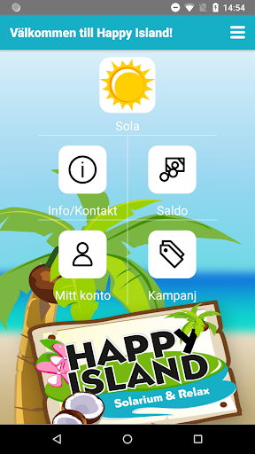 Android application Happy Island screenshort