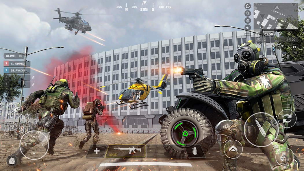 Commando Mission FPS Gun Games 0.3 APK + Mod (Unlimited money) for Android