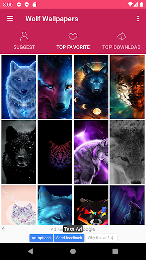 The Wolf Wallpapers Screen 2