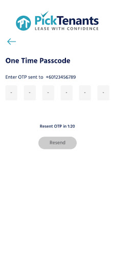 PickTenants Screen 2