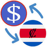 US Dollar Costa Rica Colon / USD to CRC Converter icon