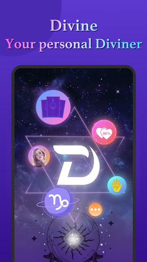 Android application Divine: Horoscope, Tarot 2022 screenshort